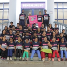 #PinkathonDayBengaluru VisuallyImpaired Athletes and guides